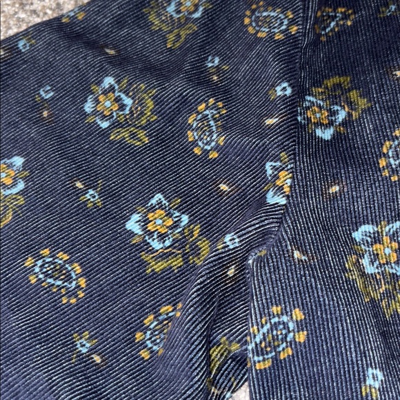 SEA Briar Corduroy Short Sleeve Button Down Dress in Navy - Picture 7 of 9